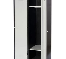 2-door steel locker 1