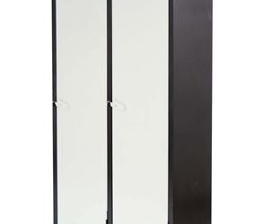 2-door steel locker