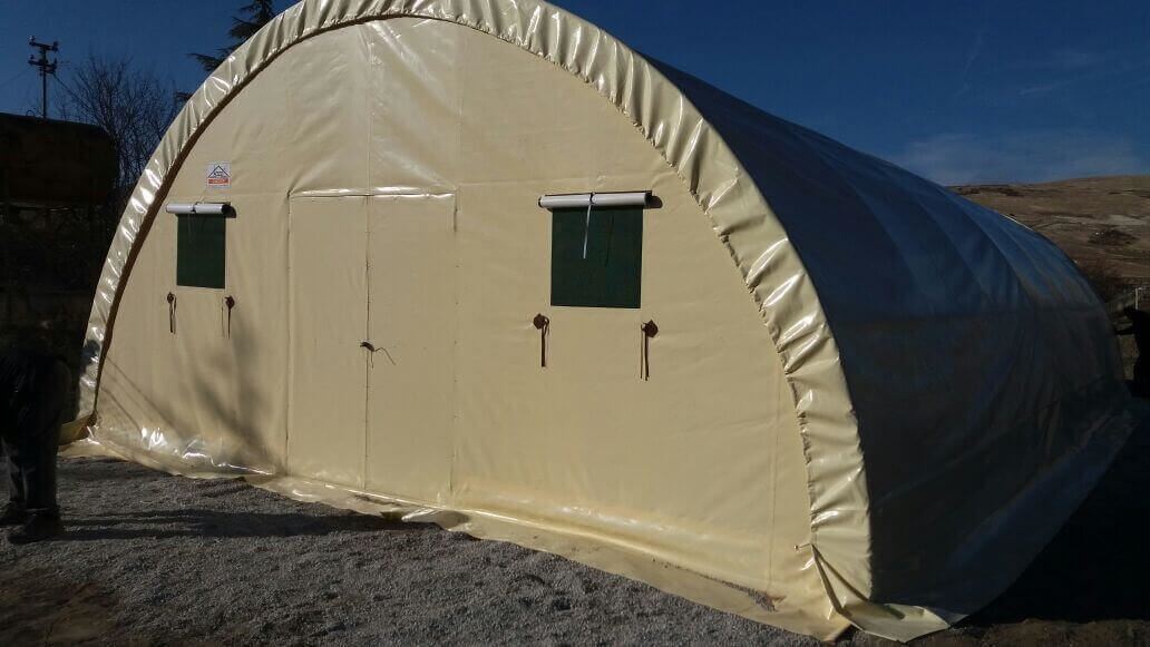 Mushroom Production Tents